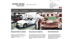 Desktop Screenshot of donndean.com